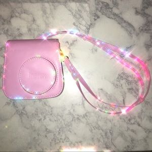 instax mini pink case 💕